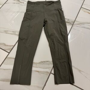 lululemon athletica Olive Green Leggings